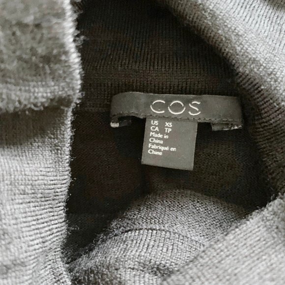 COS Black Wool Turtleneck Sweater - Picture 4 of 5